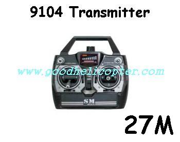 double-horse-9104 helicopter parts transmitter (27M)